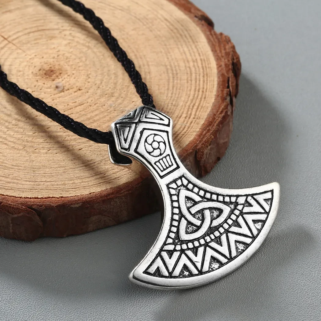 Men's Fashion Personality Axe Pendant Necklace