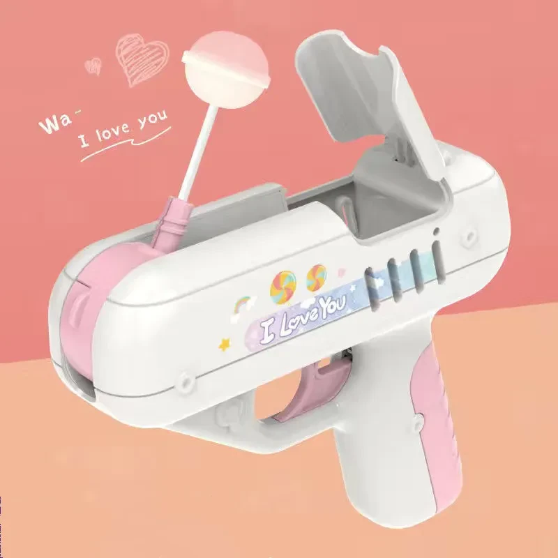 Candy Gun Lollipop Toy Gun Net Red Surprise Candy Gun Toy