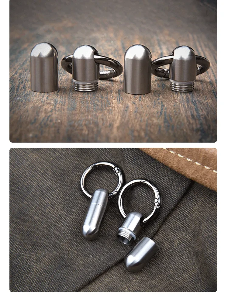 Portable Mini Water-proof Storage Small Medicine Bottle