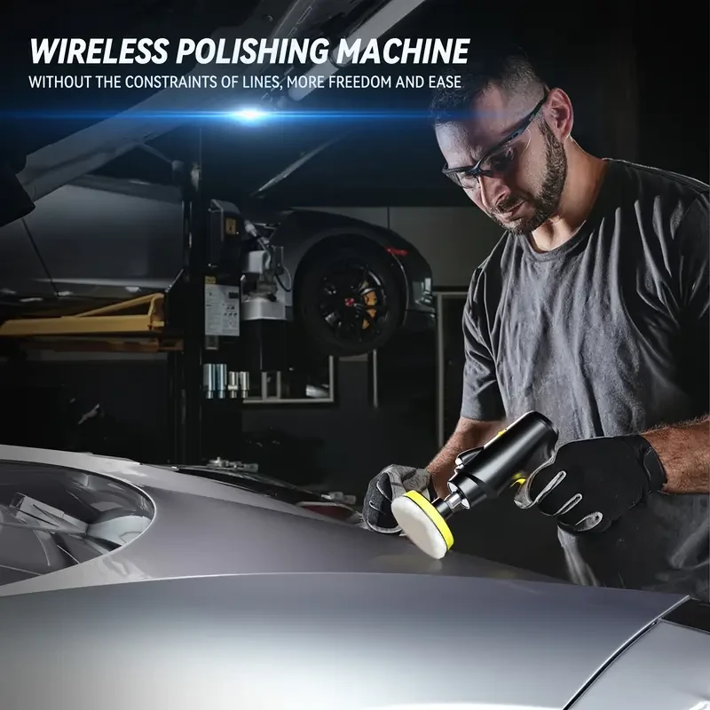 Wireless Polishing Machine with 2000mAh Lithium Battery