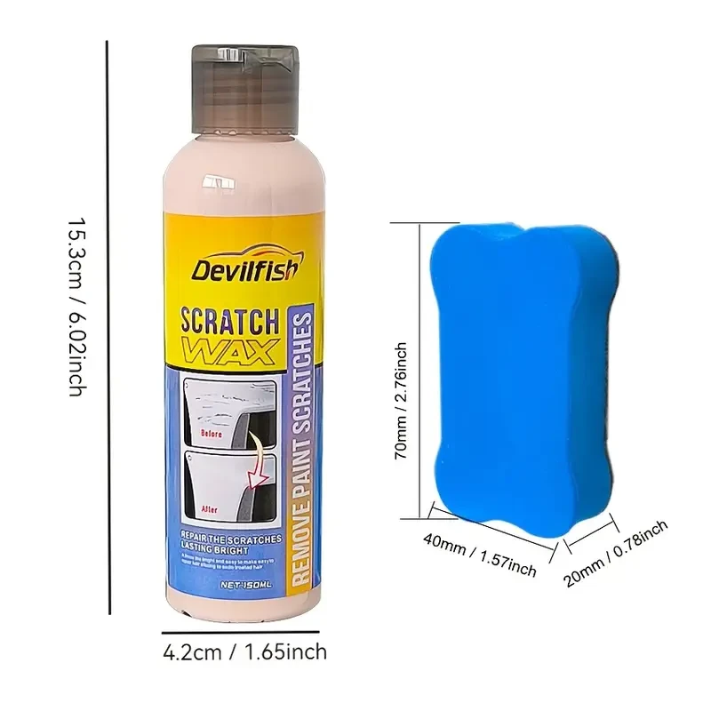 Automotive Clay Scratch Repair Paste Kit