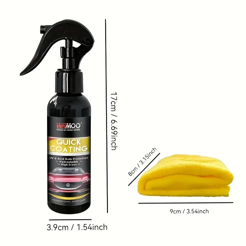 1pc WRMoo Quick Coating Spray - UV & Acid Rain Protection