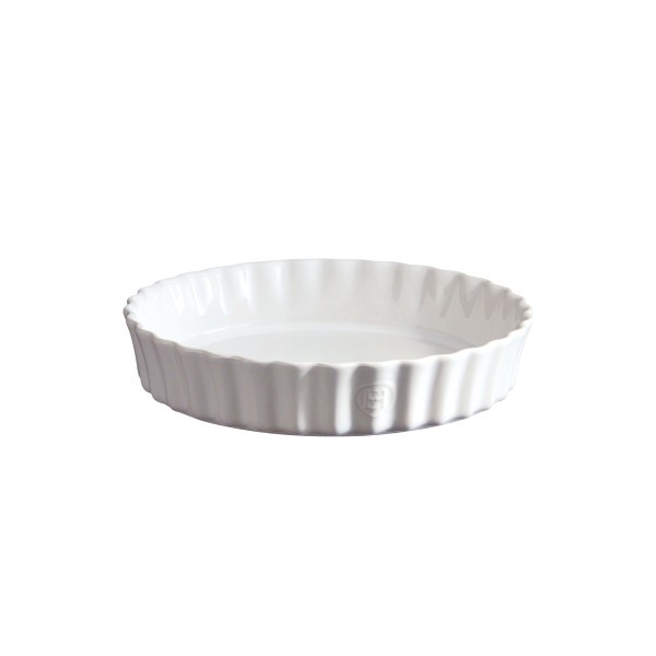 Deep Flan Dish 24 cm - Flour - Emile Henry