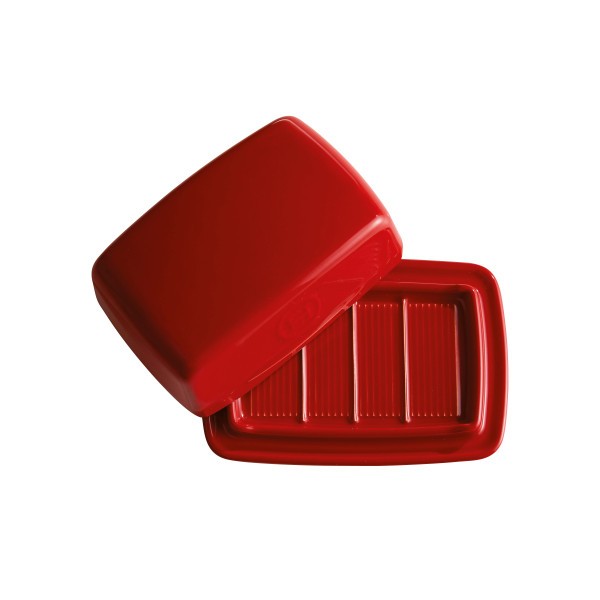 Butter Dish - Burgundy - Emile Henry