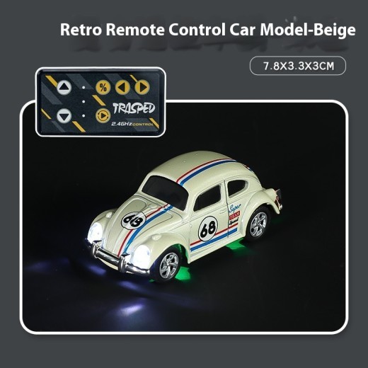 Small Wireless Mini Beetle Alloy Toy Car