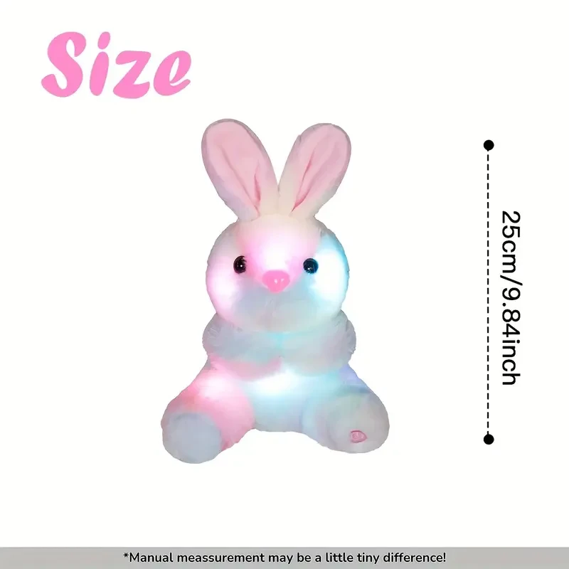 Adorable Glowing Soft Rabbit Stuffed Animal