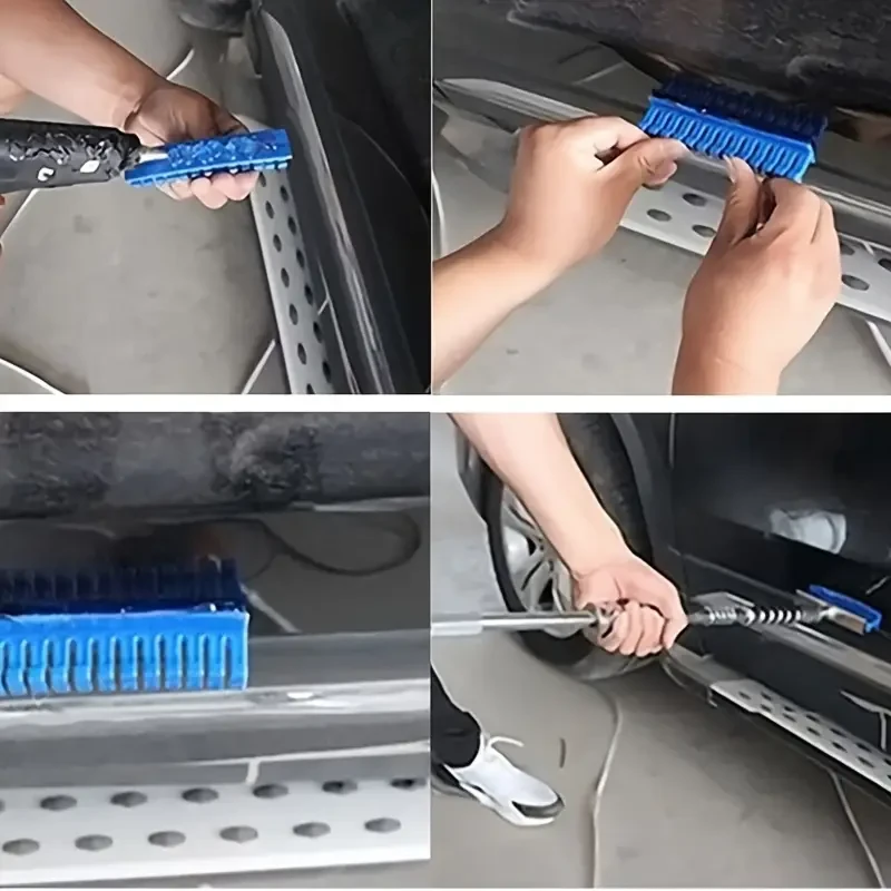 43PCS 2 In 1 T-Shaped Dent Puller Car Dent Repair Tool Kit with Glue Gun for Paint