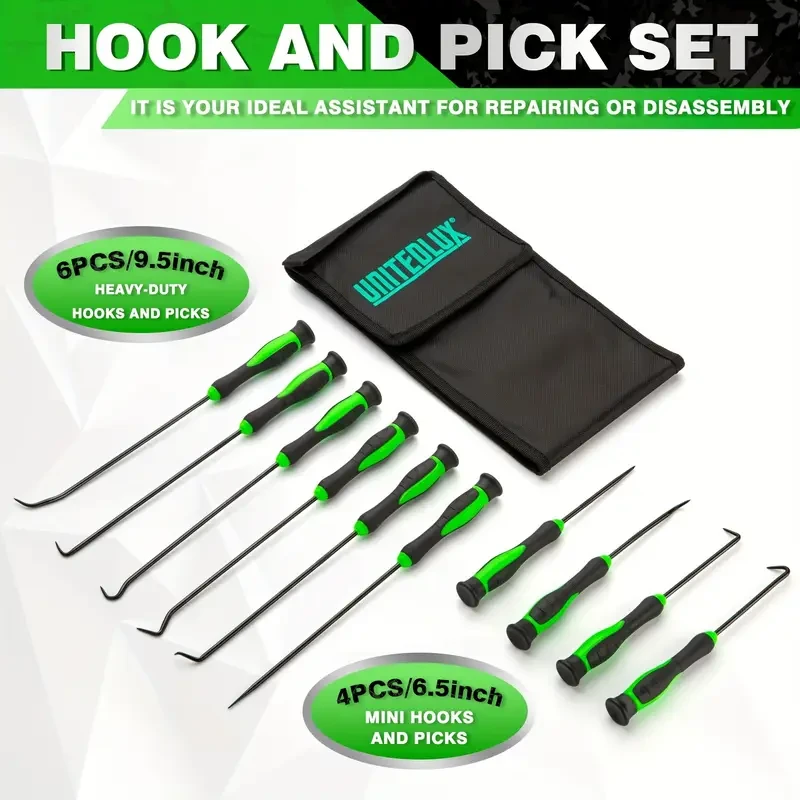 10pcs Pick And Hook Set