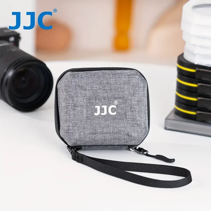 JJC Compact 10-Pocket Circular Filter Storage Case