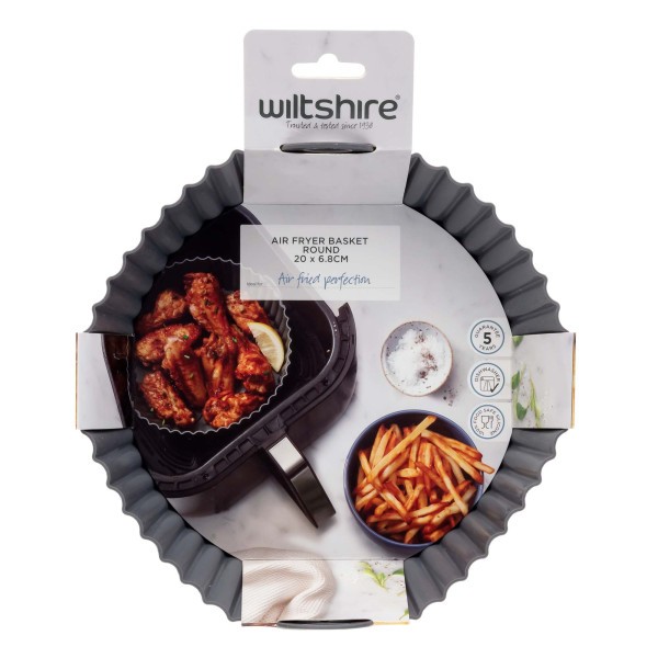 Air Fryer Basket 20cm Round - Wiltshire