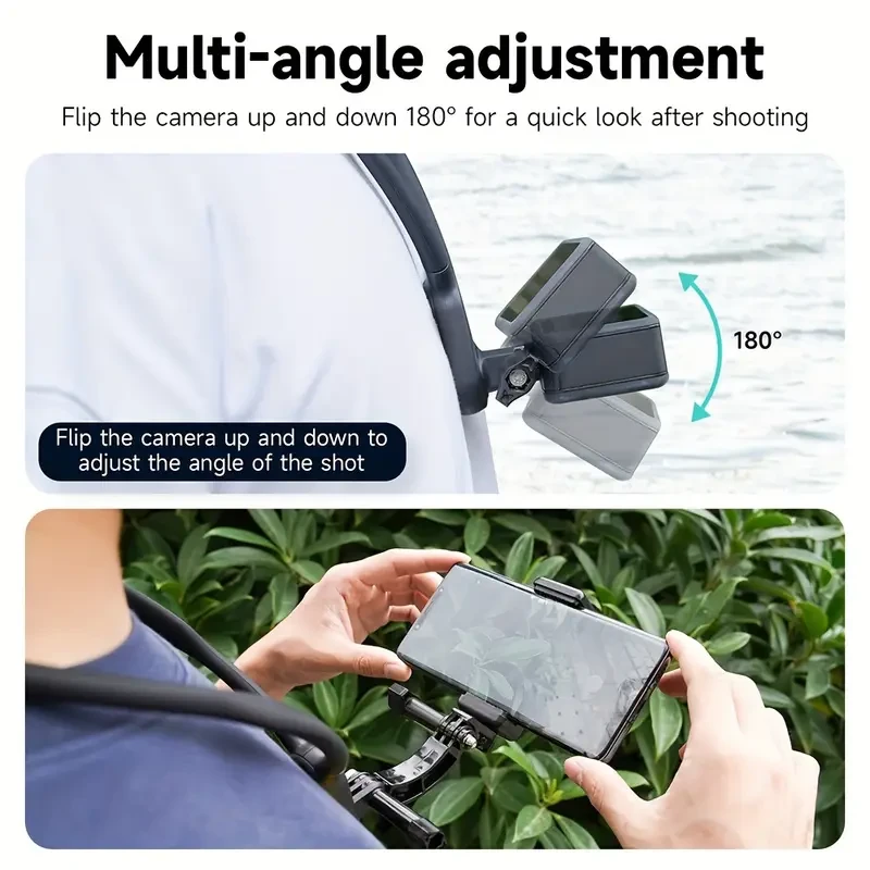 TELESIN Taixun Neck Hanging Bracket Suitable For Gopro12/11/10/9 Sports Camera Chest Fixed First Person Perspective