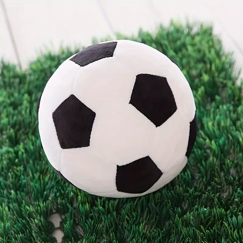 24.89cm Soccer Ball Plush Pillow