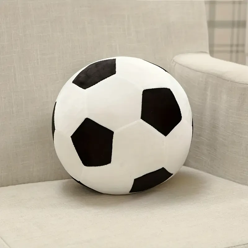 24.89cm Soccer Ball Plush Pillow