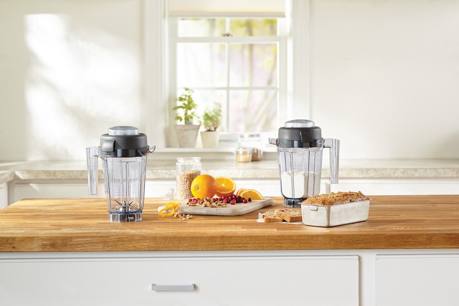 Classic Dry Grains Container 0.9L, Lid/Cap/Blade/Tamper - Vitamix