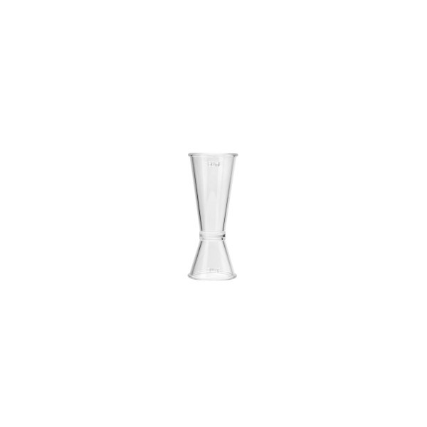 Japanese Jigger Polycarbonate 30/60ml 12pk - Tru-Pour