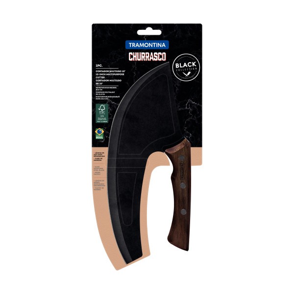 Churrasco Black Collection Multi-purpose Cleaver 10", 25cm - Tramontina
