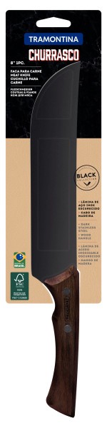 Churrasco Black Collection Meat Knife, 8", 19cm - Tramontina