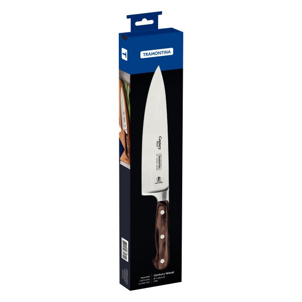 Century Wood Chefs Knife 8", 20cm - Tramontina