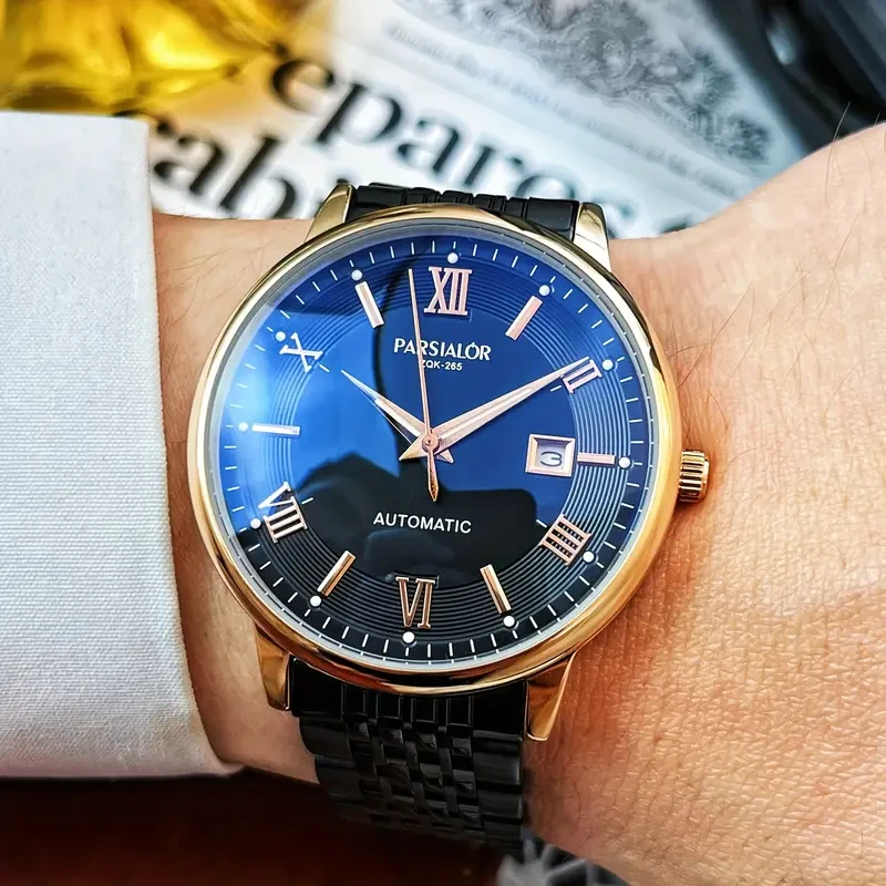 Men'S Mechanical Skeleton Watch