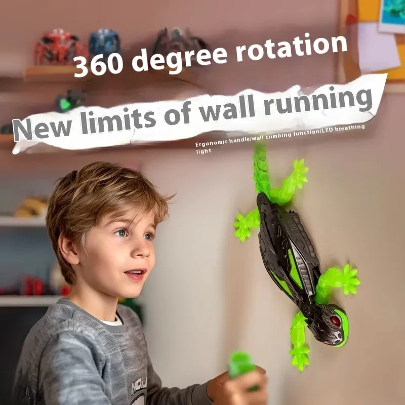 Intelligent Electric Remote Control Wall Climbing Car Gecko