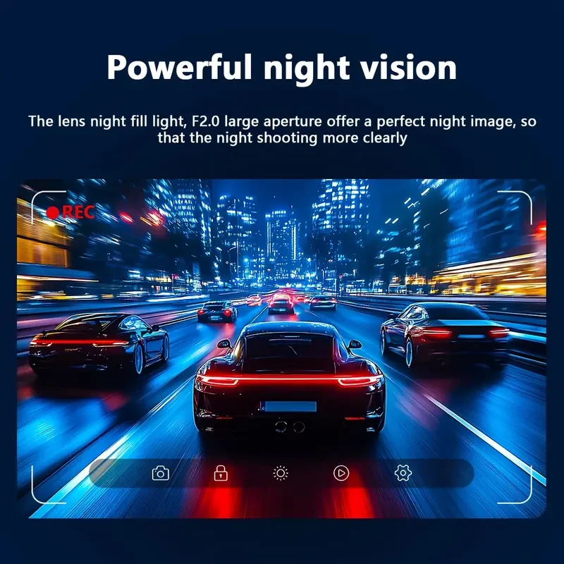 ZKCAMSPY HD 1080P Dash Cam with 170 Wide Angle