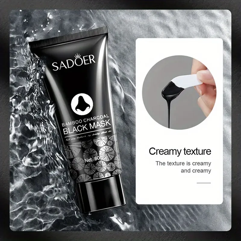 SADOER Bamboo Charcoal Black Mask