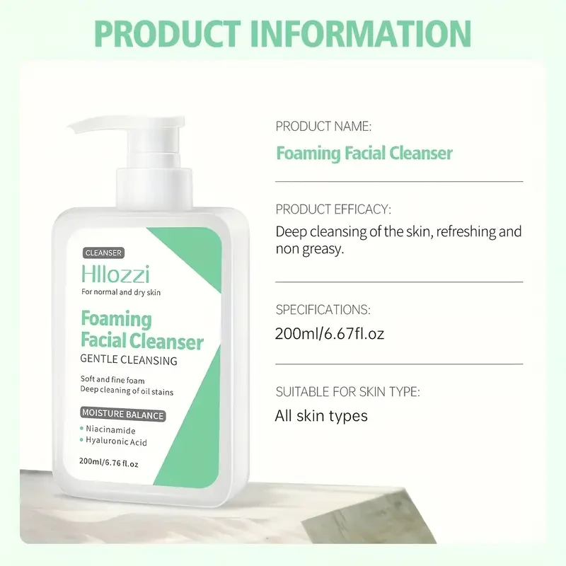 Hllozzi Green Facial Cleanser