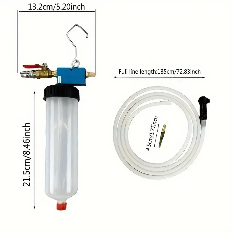 1pc Brake Fluid Replacement Tool, Professional Car Brake Fluid Oil Change Extractor Tool