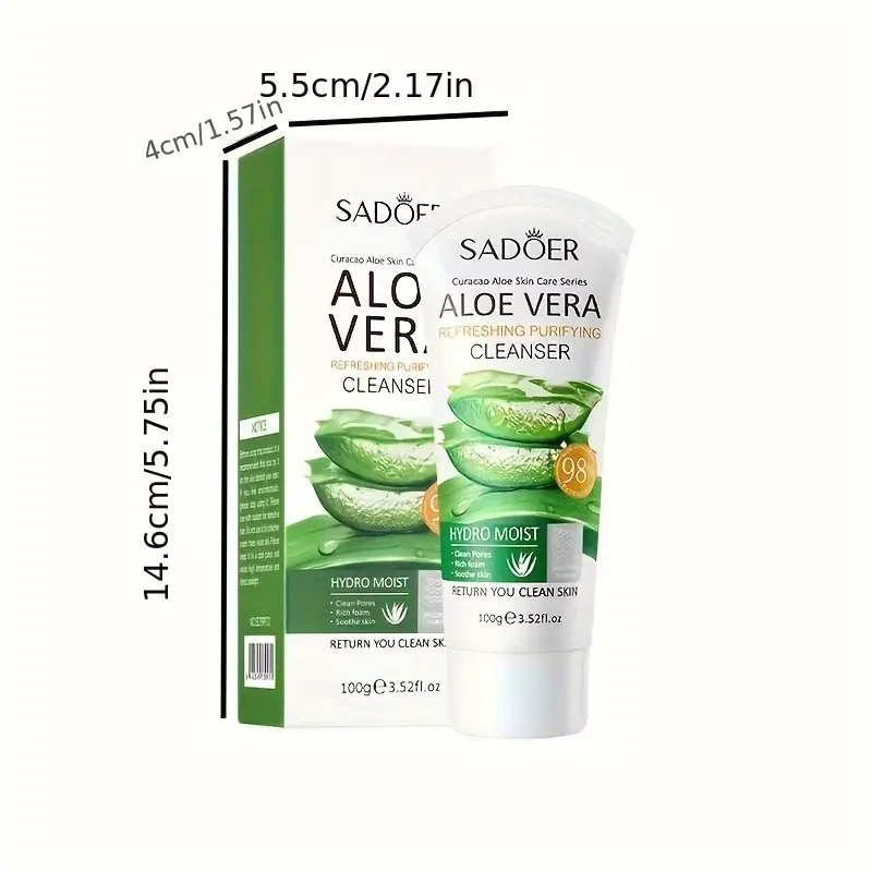 SADOER Aloe Vera Facial Cleanser