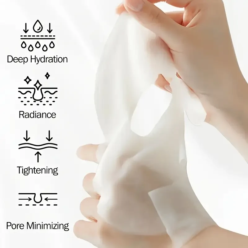5pcs BOSNNOW Collagen White Face Masks