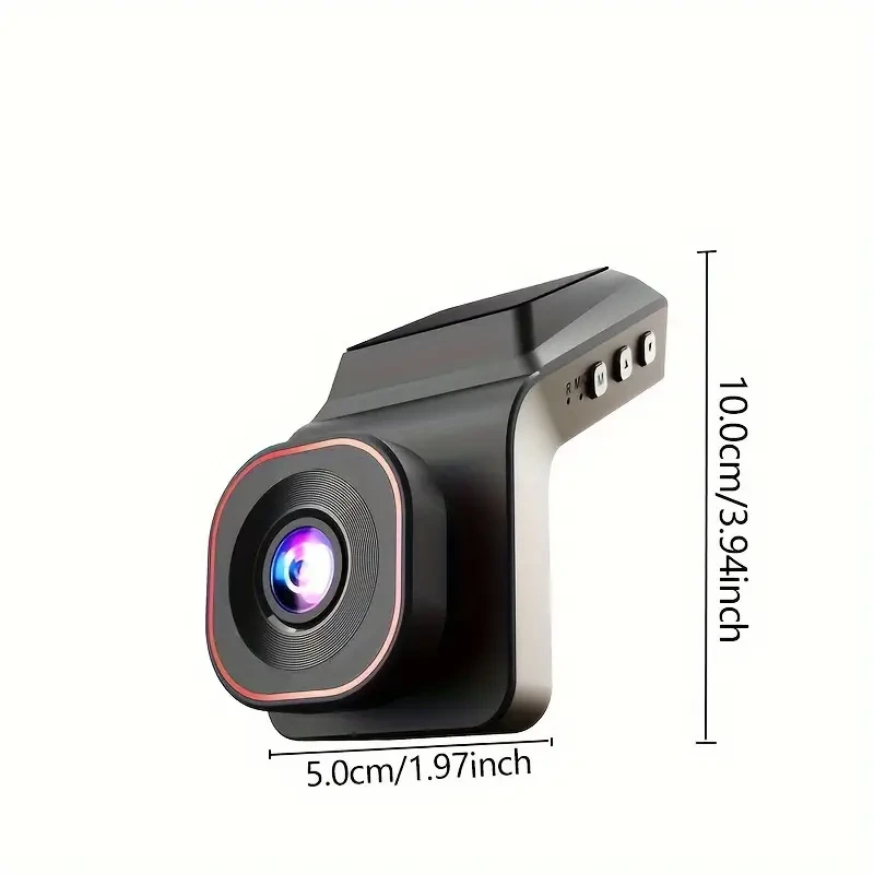 ESPONER Full HD 1920x1080 Dash Cam with 5.08cm Mini Hidden Screen