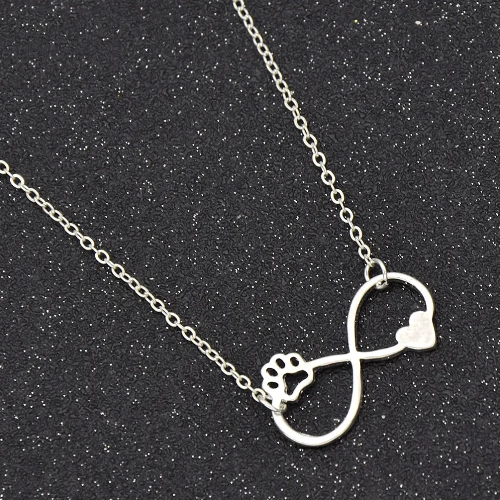 Women's Fashion Cute Footprints Pendant Item