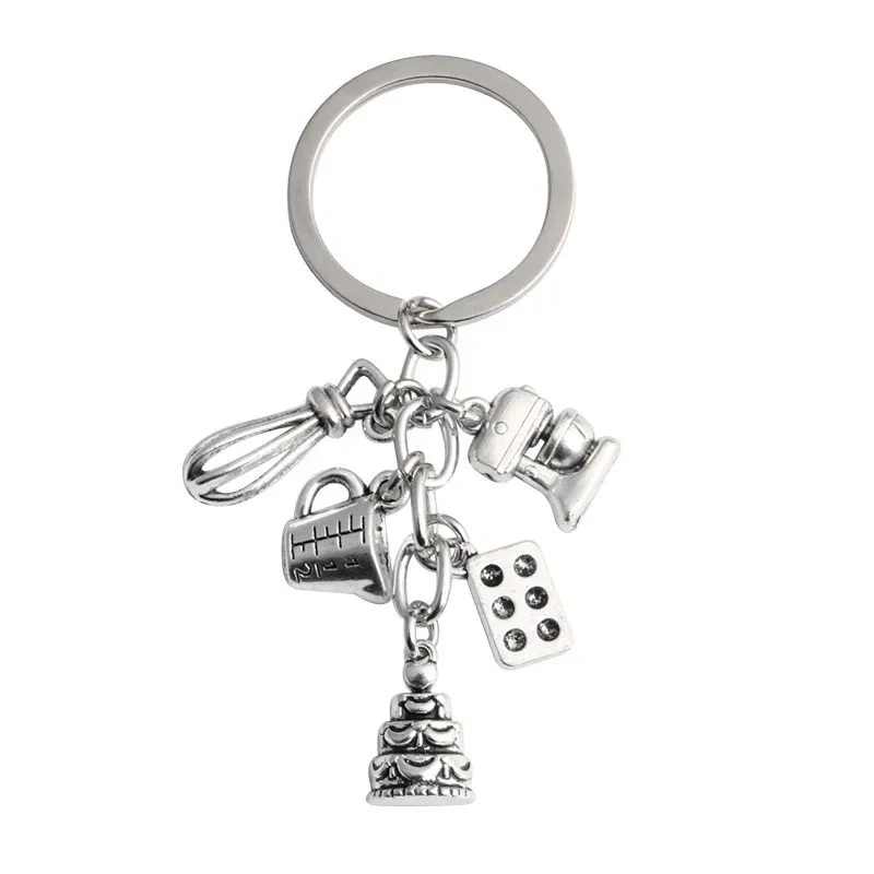 Cooking Chef Pastry Chef Gift Keychain Backpack Pendant