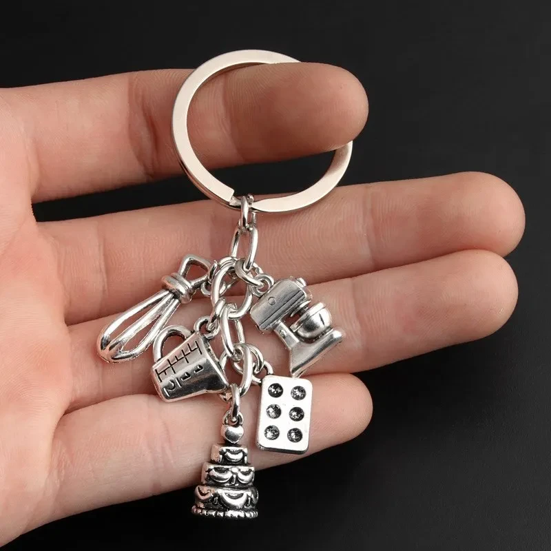 Cooking Chef Pastry Chef Gift Keychain Backpack Pendant