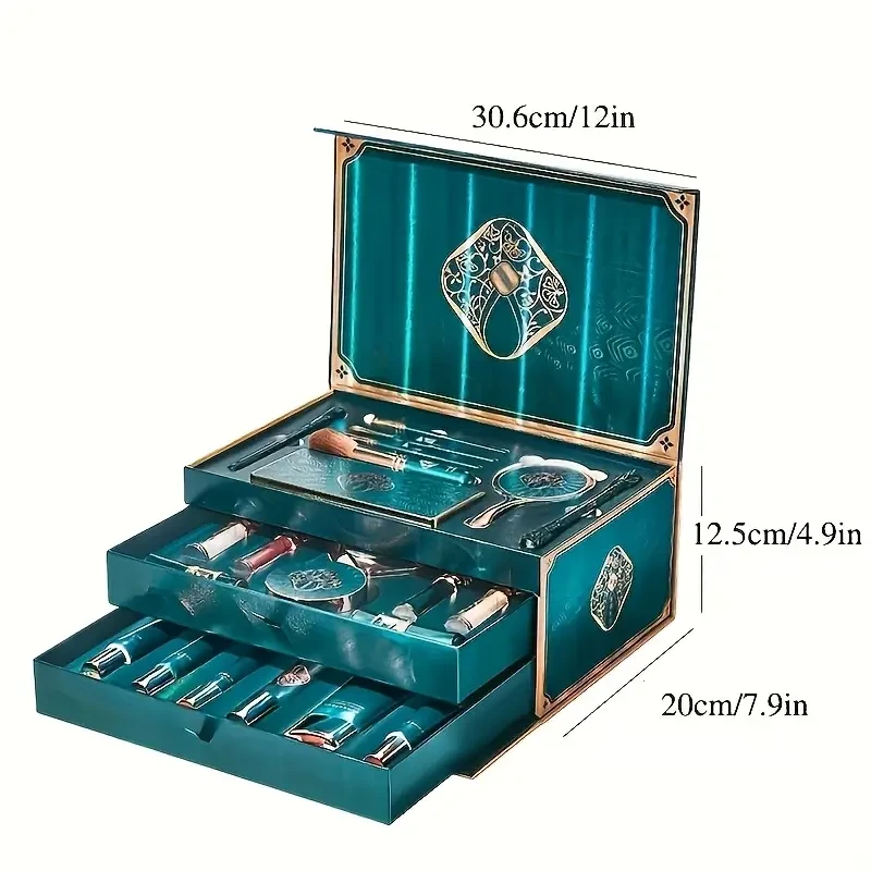 23pcs/Set of Sparrow Feather Yuerong Ancient Charm Beauty Makeup Set for Beginners