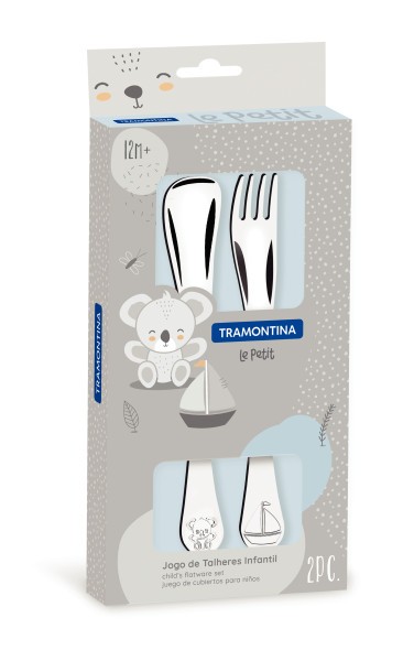 Le Petit Boys Cutlery 2 Piece Set - Tramontina