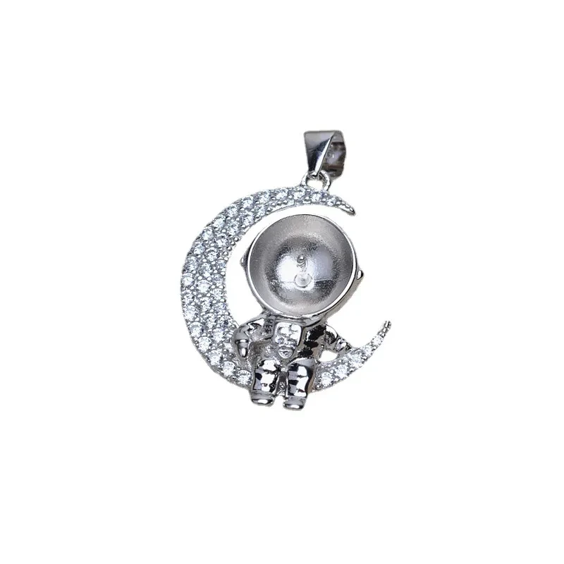 Handmade Diy Accessories Astronaut Shape Pendant