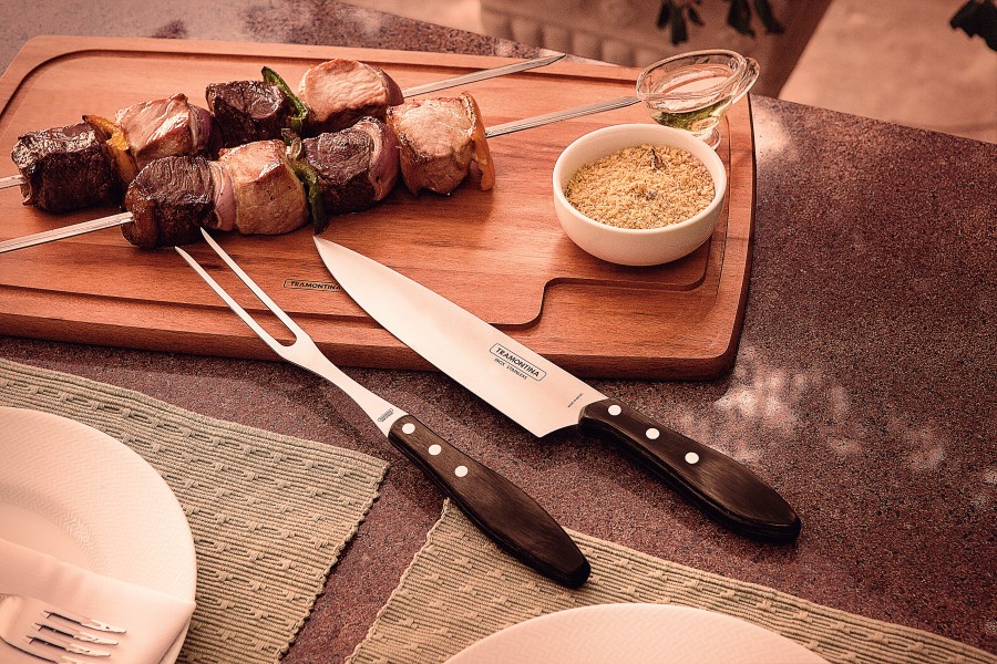Churrasco Barbecue Set Polywood 2 Piece Set - Tramontina