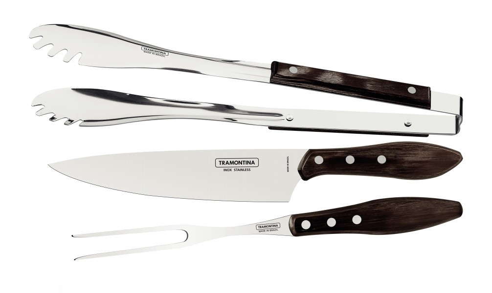 Churrasco Barbecue Set Polywood 3 Piece Set - Tramontina