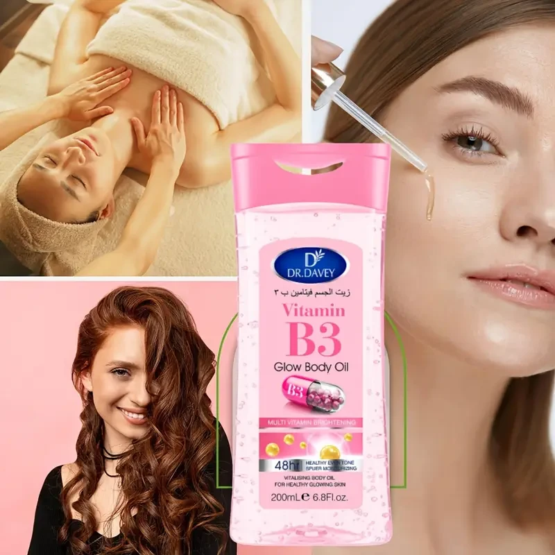 DR.DAVEY Vitamin B3 Glow Body Oil