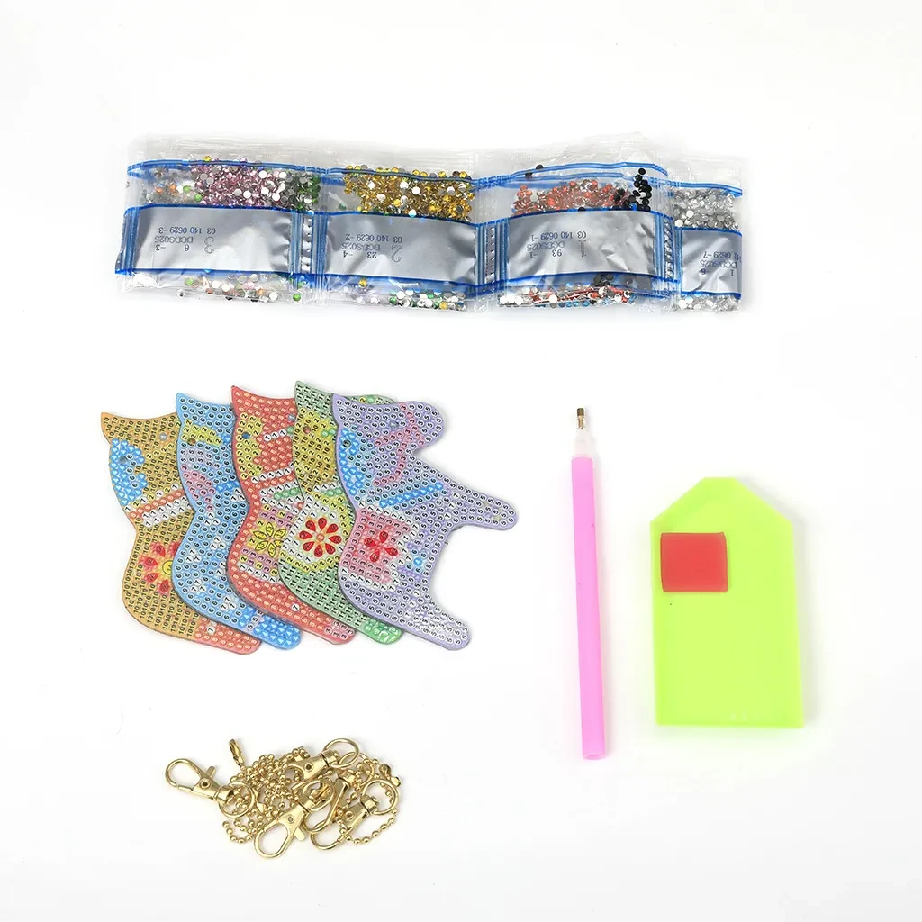 Gift Creative Cartoon Horse Decoration Special-shaped Diamond Painting Pendant