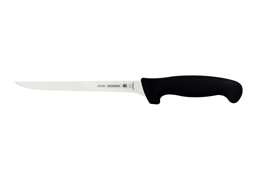 Professional Master Black Boning Knife, 7", 18cm - Tramontina