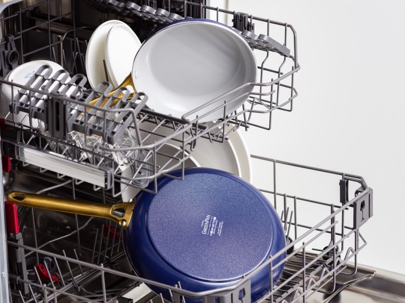 Padova Navy Blue Frypan 24cm - GreenPan
