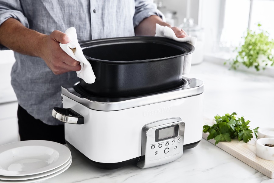 Slow Cooker 6L - Cloud Cream - GreenPan