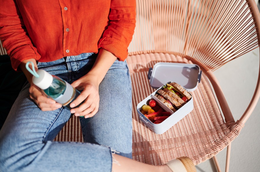 Bento Box Midi Vivid Blue - Mepal