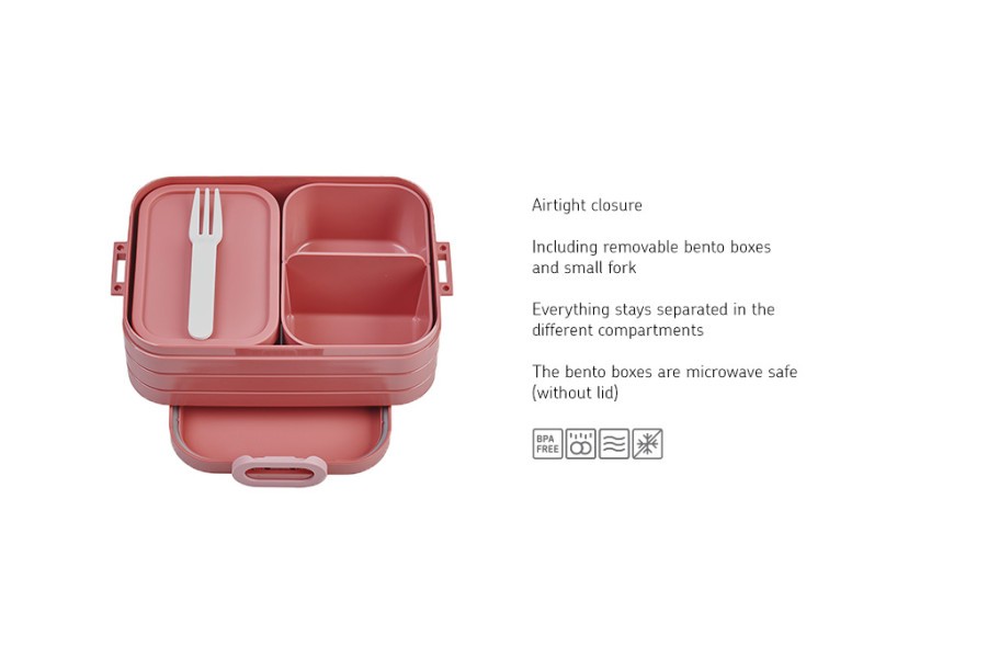 Bento Box Midi Vivid Mauve  - Mepal