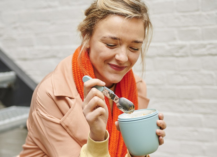 Lunch Pot Ellipse Nordic Blue - Mepal