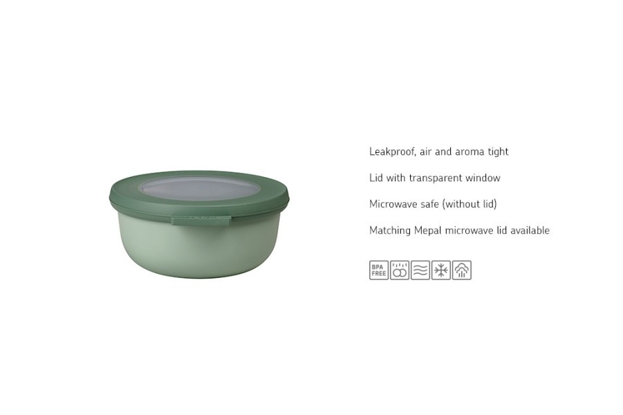 Cirqula Round 350ml Nordic Sage - Mepal