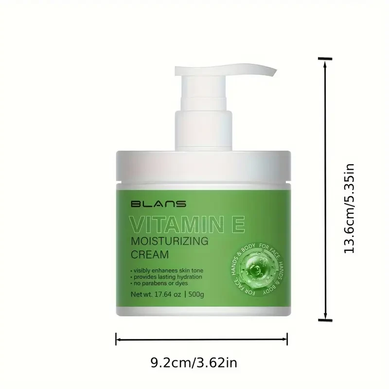 500G Luxurious Vitamin E Cream Moisturizer