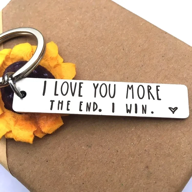 Stainless Steel Keychain Female Personality Trend
